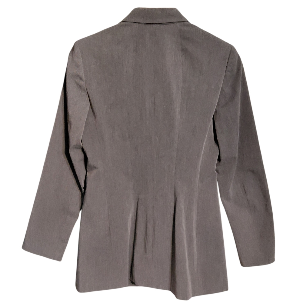 Express Stretch Concealed Button Blazer - image 5